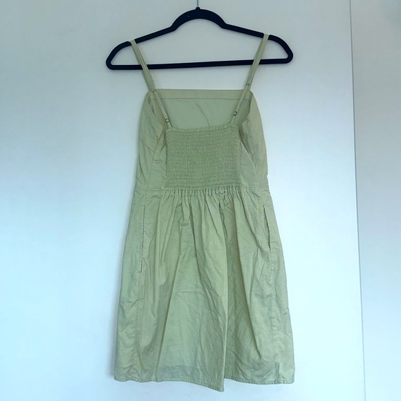 Abercrombie Linen Green Mini Dress - Picture 4 of 4